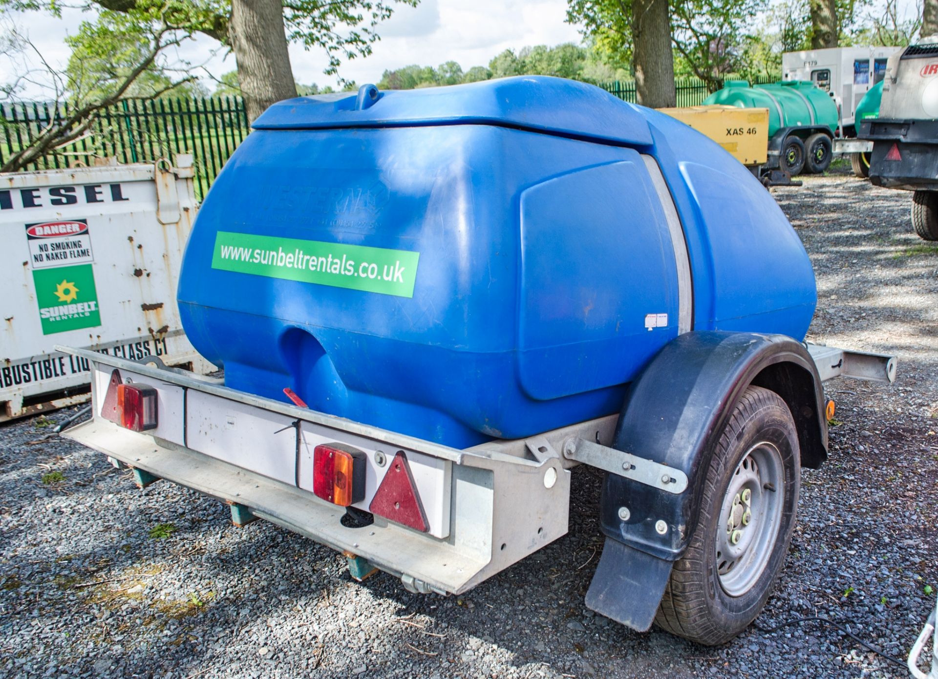 Western 1000 litre fast tow water bowser A751247 - Image 2 of 3