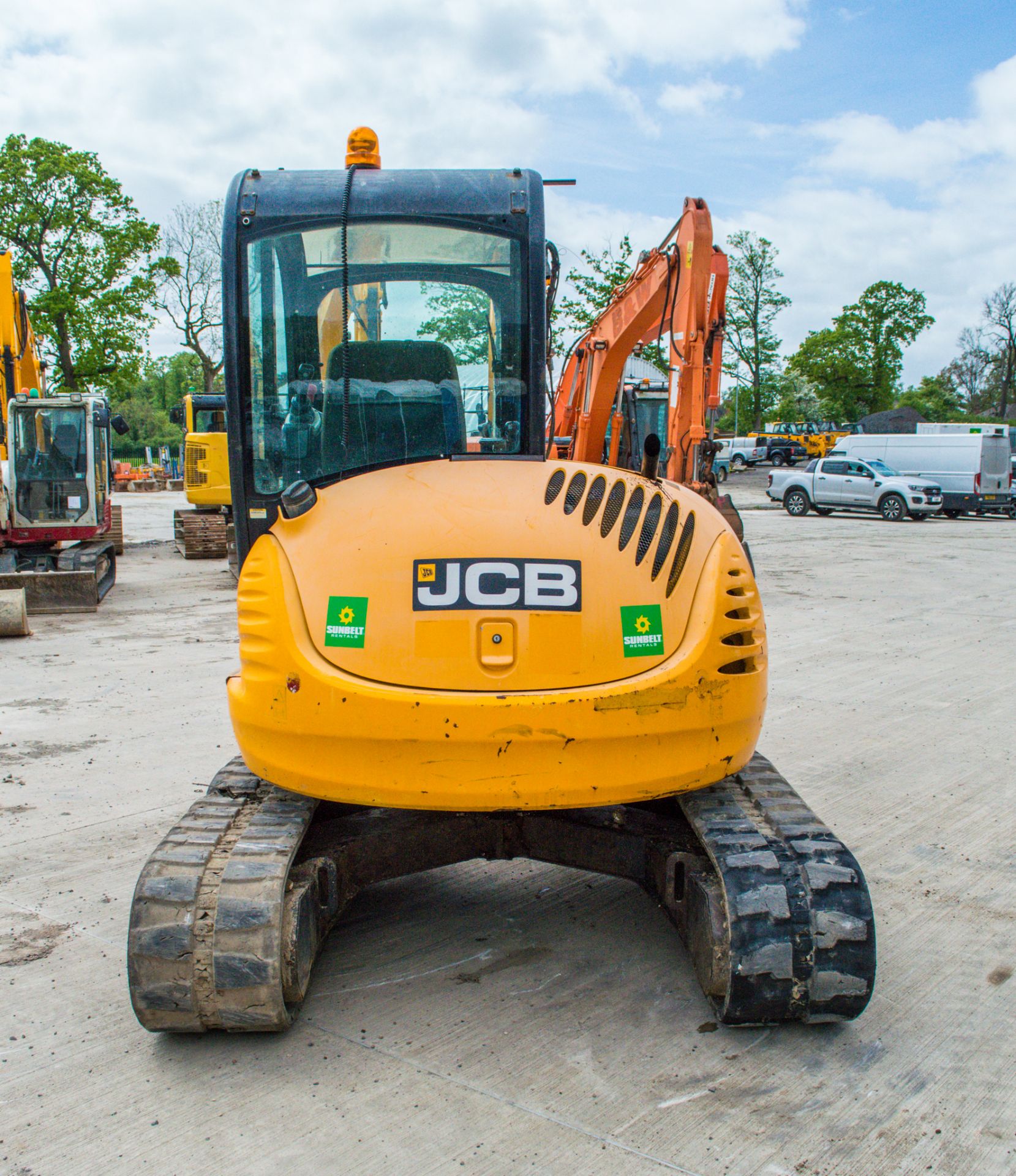 JCB 8050 RTS 5 tonne rubber tracked midi excavator  Year: 2013 S/N:01741891 Recorded Hours: 3151 - Image 6 of 25