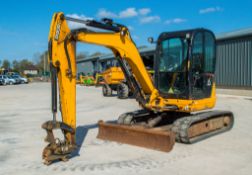 JCB 8055 RTS 5.5 tonne rubber tracked midi excavator Year: 2014 S/N: 2060727 Recorded Hours: 2618