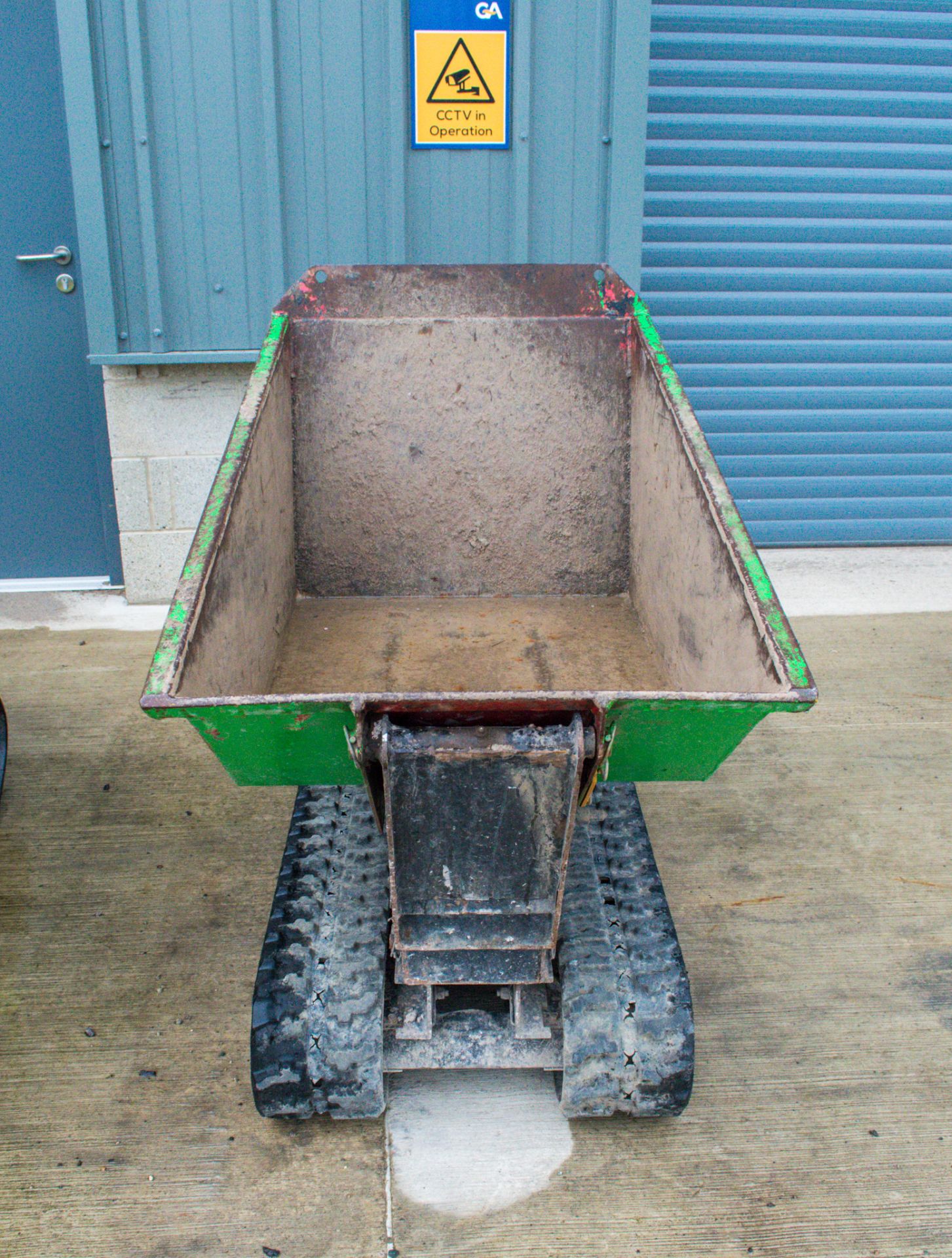 TD500 petrol driven walk behind hi tip rubber tracked dumper A699734 - Image 5 of 16