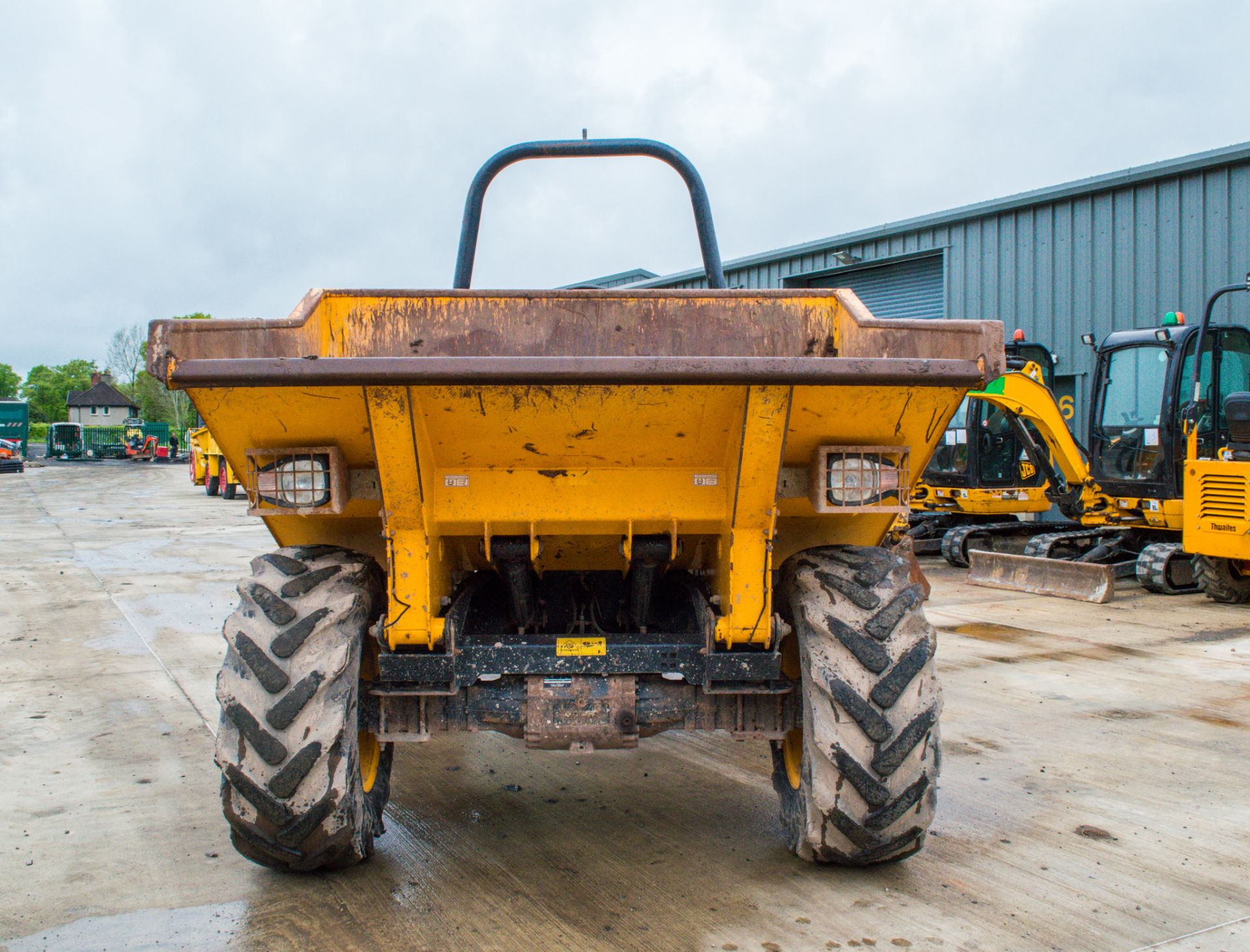 JCB 6T 6 tonne straight skip dumper Year: 2015 - Image 5 of 23