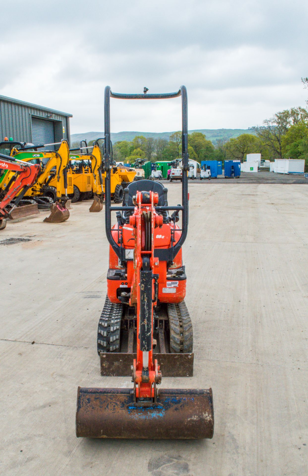Kubota K008-3 0.8 tonne rubber tracked micro excavator Year: 2018 S/N: 31134 Recorded Hours: 623 - Image 5 of 20