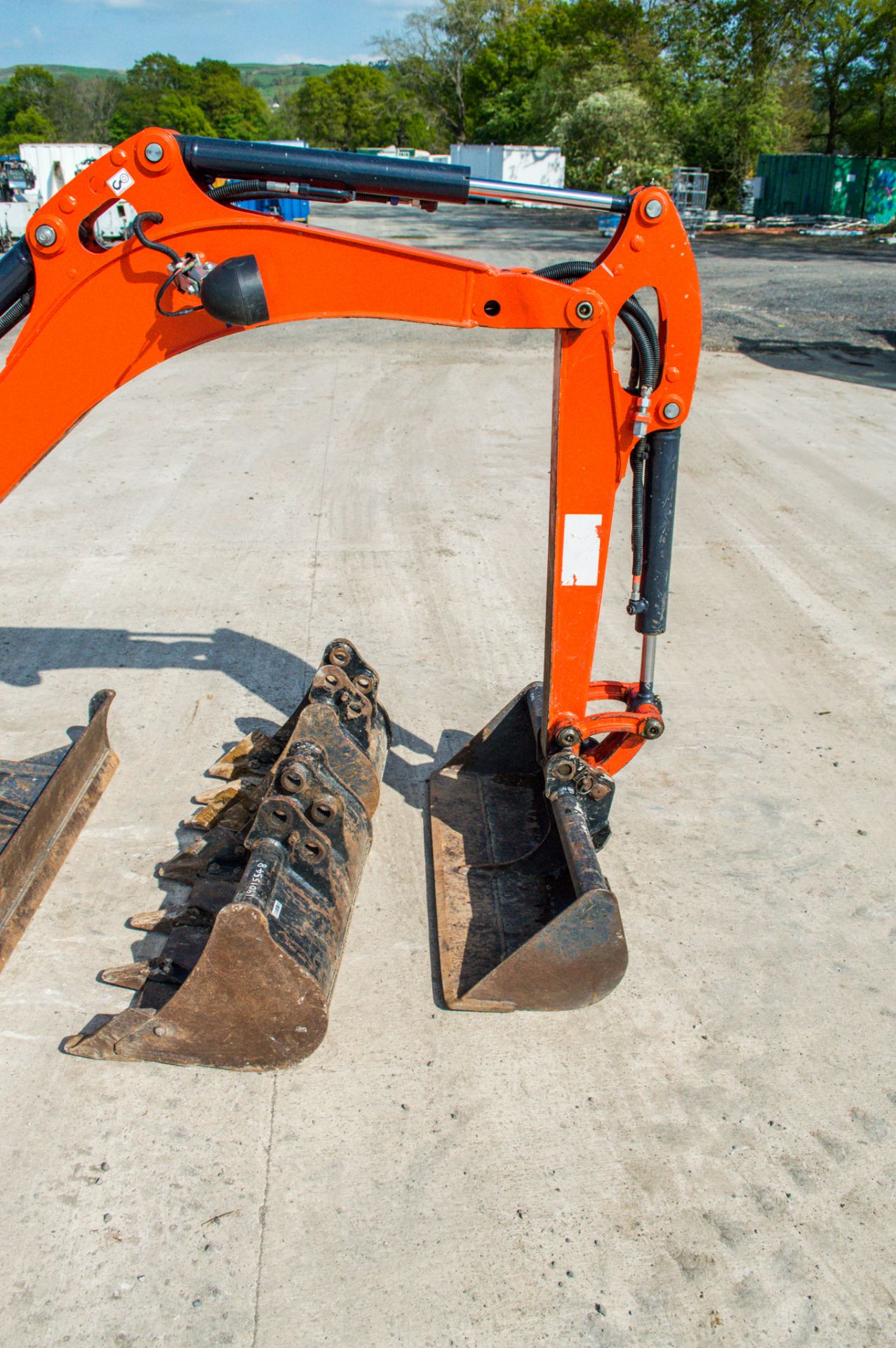 Kubota KX015-4 1.5 tonne rubber tracked mini excavator Year: 2018 S/N: 63212 Recorded Hours: 577 - Image 12 of 20