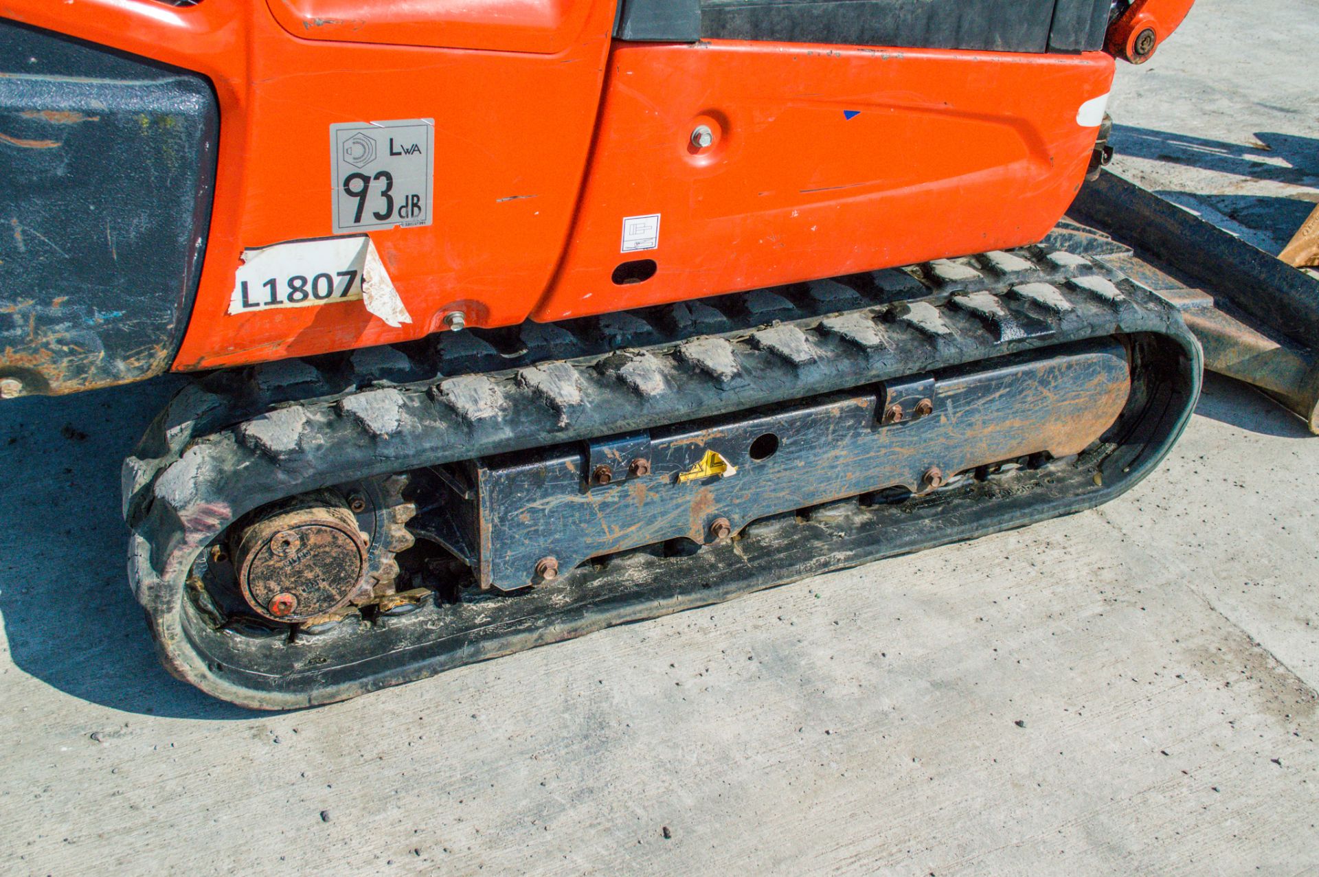 Kubota KX015-4 1.5 tonne rubber tracked mini excavator Year: 2018 S/N: 63471 Recorded Hour: 933 - Image 11 of 20
