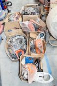 7 - boxes of Stihl and Husqvarna cut off saw spares