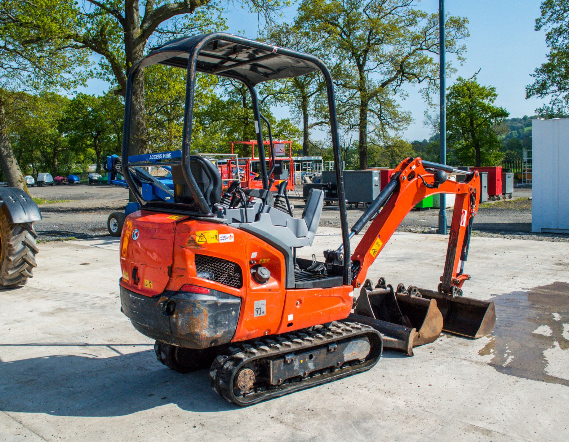 Kubota KX015-4 1.5 tonne rubber tracked mini excavator Year: 2018 S/N: 63480 Recorded Hour: 937 - Image 3 of 20