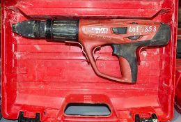 Hilti DX460 nail gun c/w carry case 1609-1202