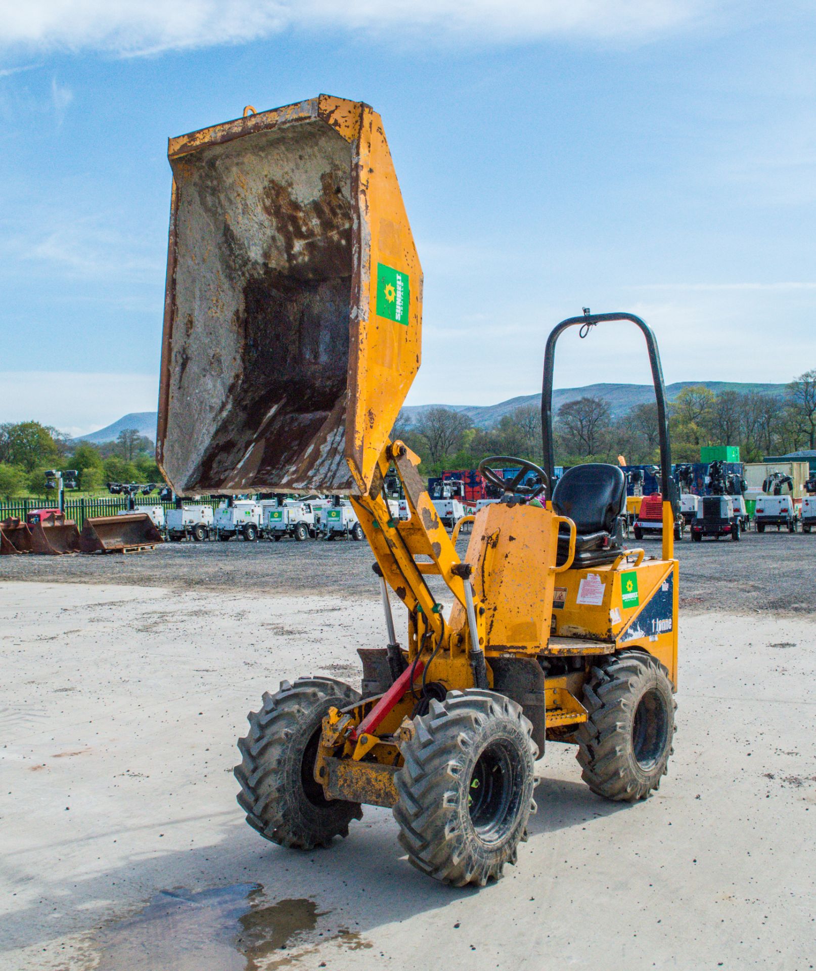 Thwaites 1 tonne hi-tip dumper Year: 2014 S/N: 17C7369 Recorded Hours: 1684 A634832 - Image 14 of 22