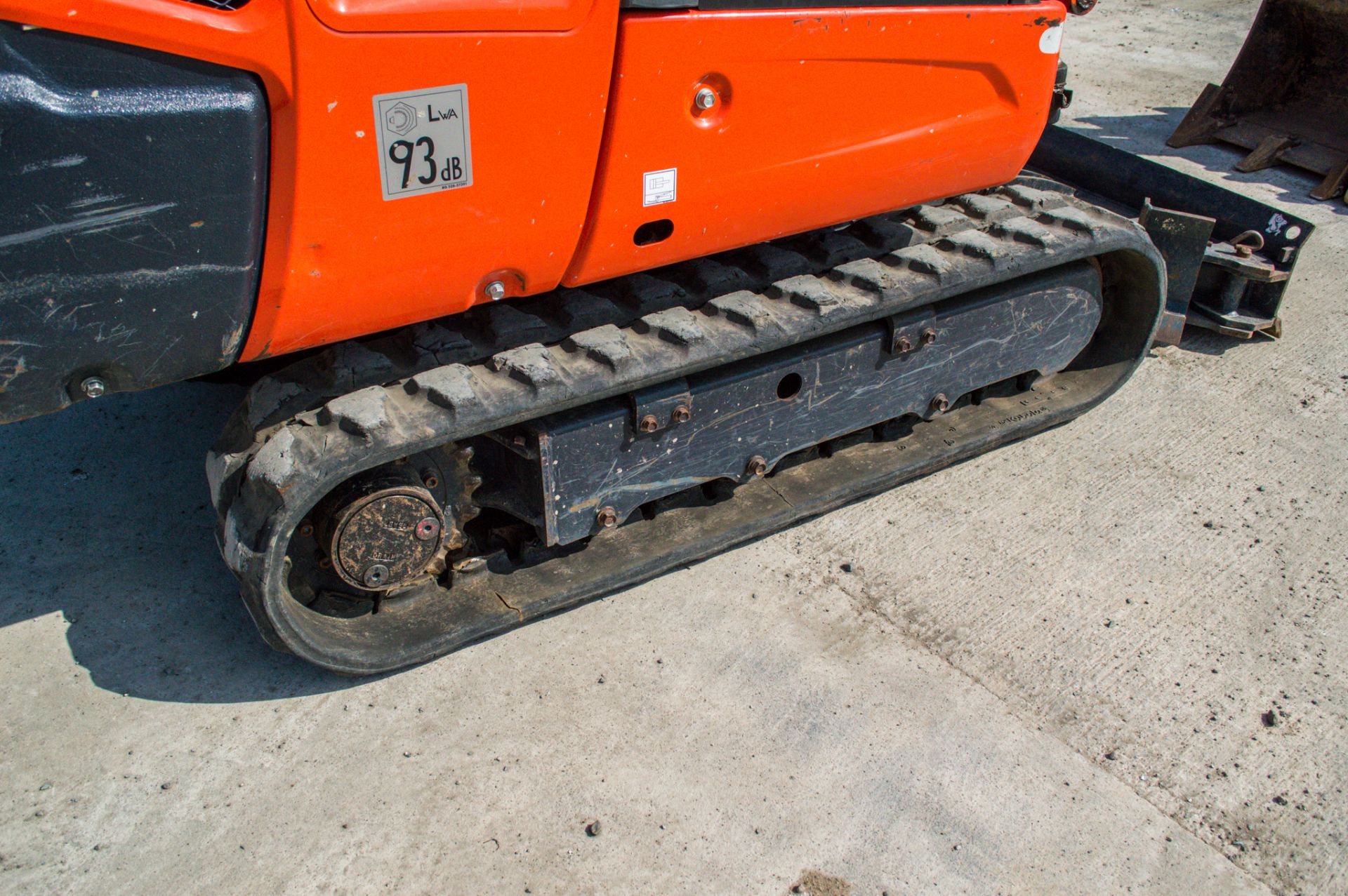 Kubota KX016-4 1.6 tonne rubber tracked mini excavator Year: 2018 S/N: 63080 Recorded Hour: 665 - Image 9 of 21