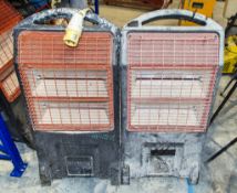 2 - Rhino TQ3 110v infrared heaters