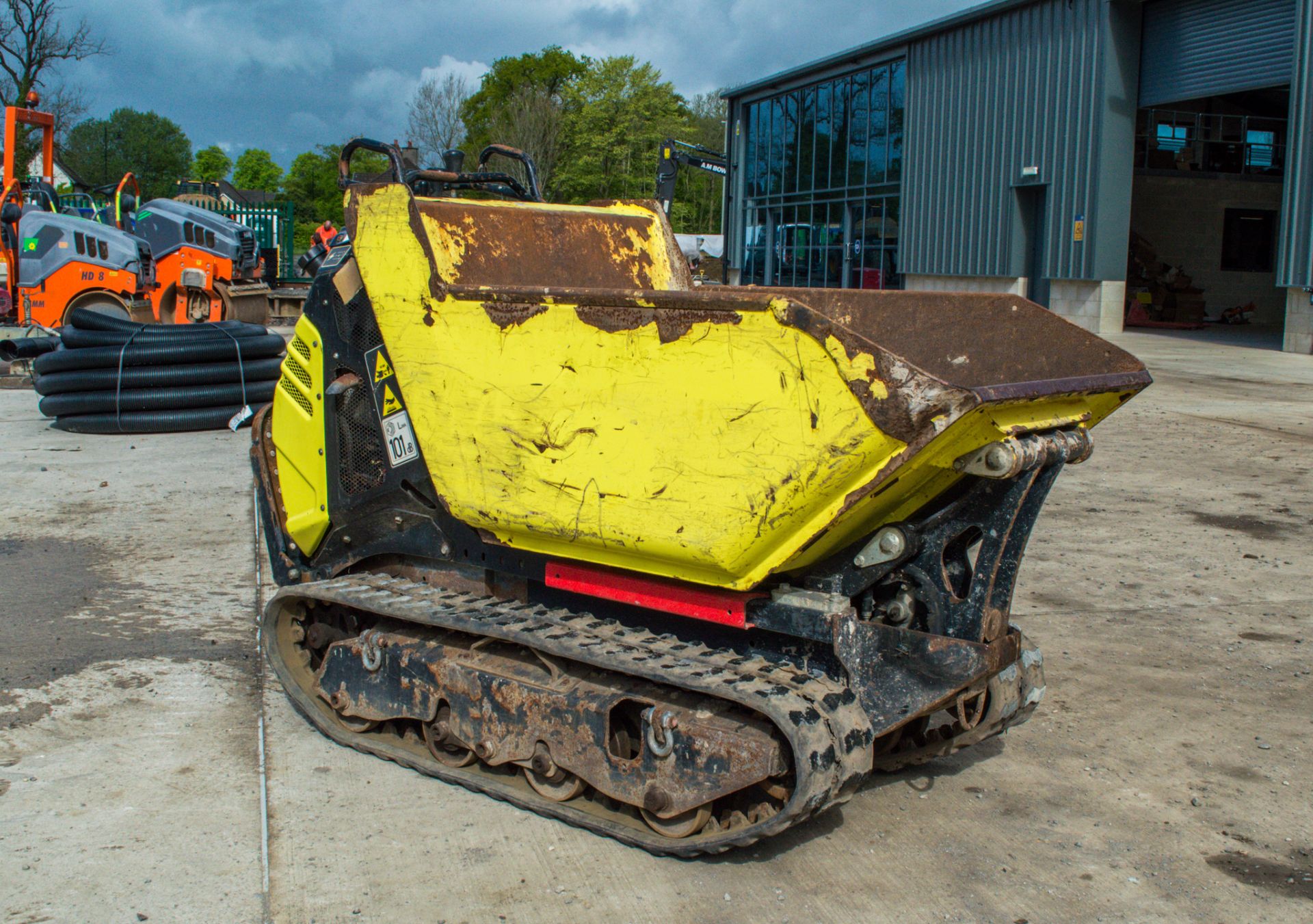 Cormidi C6.60 diesel driven walk behind high tip rubber tracked dumper Year: 2017 S/N: 20790 - Image 2 of 17