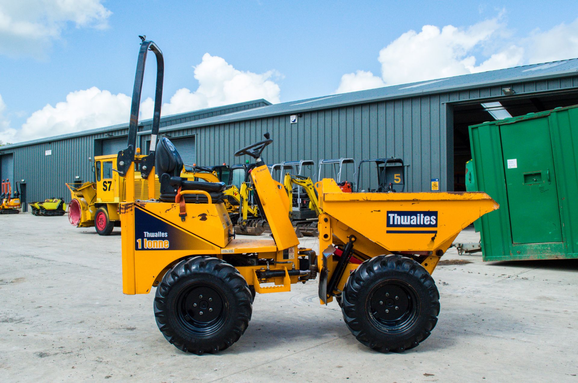 Thwaites 1 tonne high tip dumper Year: 2018 S/N: E4755 Recorded hours: 364 XL1810005 - Image 8 of 21