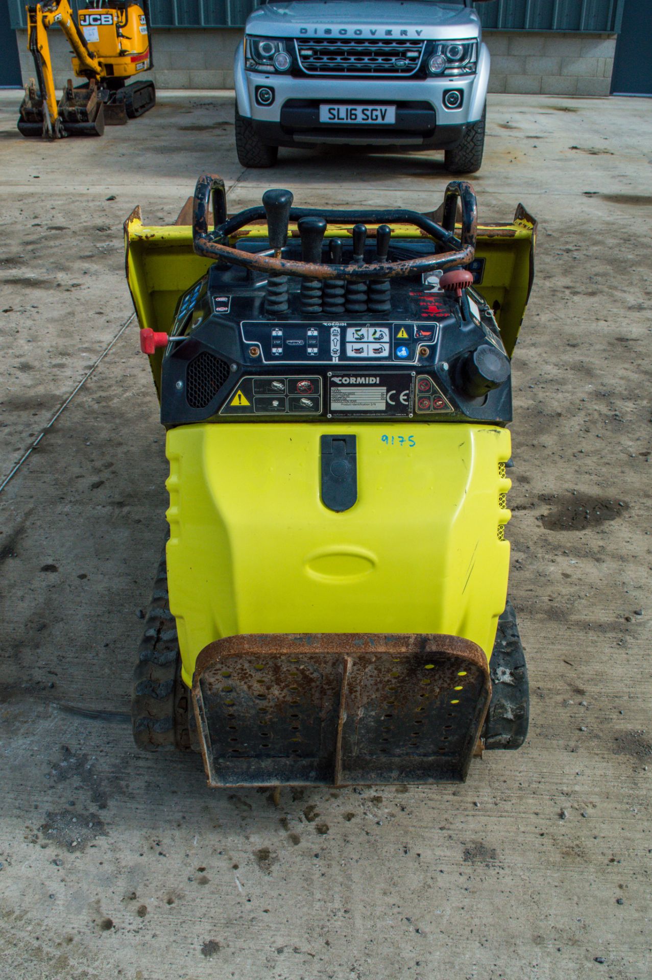 Cormidi C6.60 diesel driven walk behind high tip rubber tracked dumper Year: 2017 S/N: 20790 - Image 6 of 17