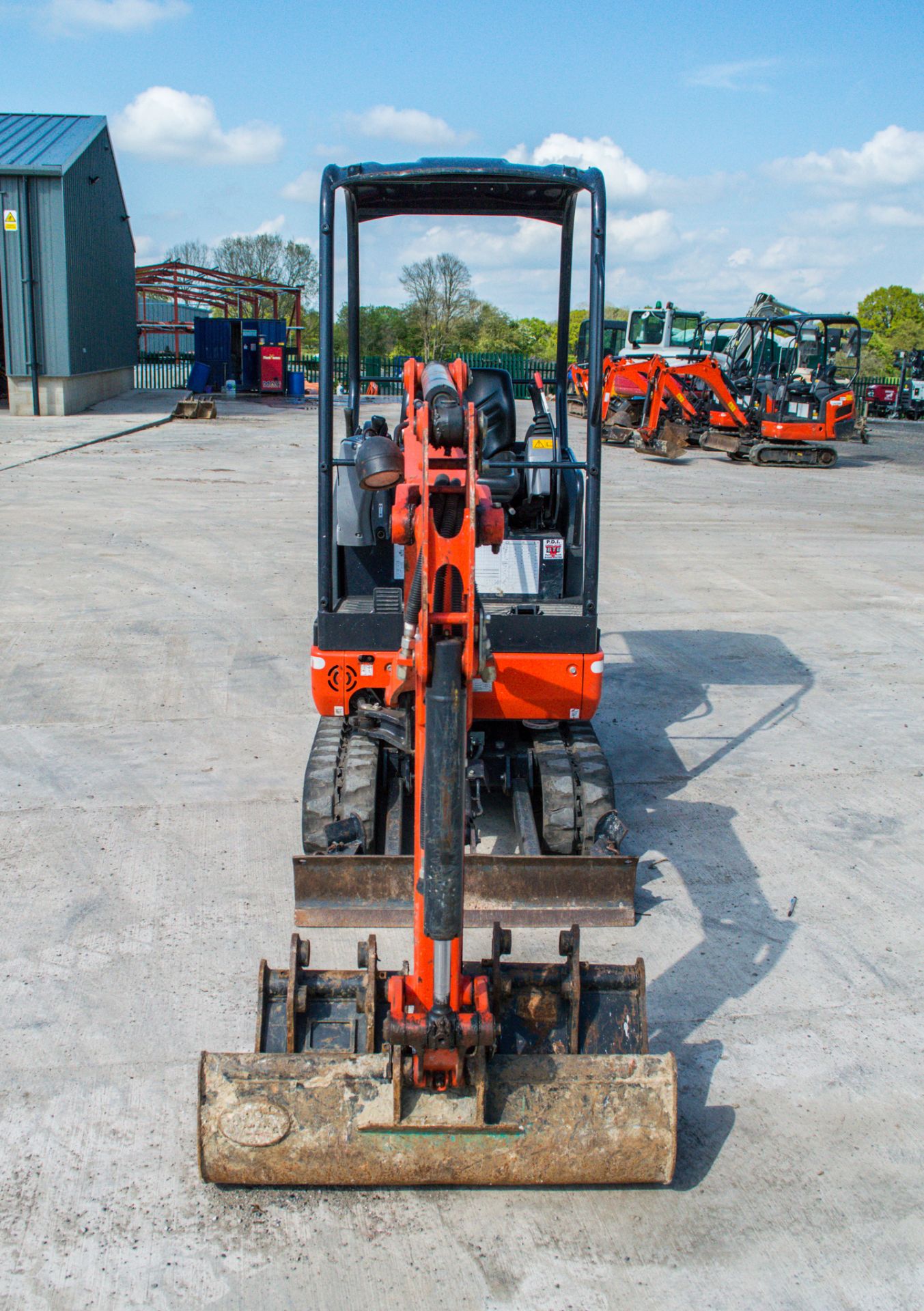 Kubota KX016-4 1.6 tonne rubber tracked mini excavator Year: 2018 S/N: 63080 Recorded Hour: 665 - Image 5 of 21