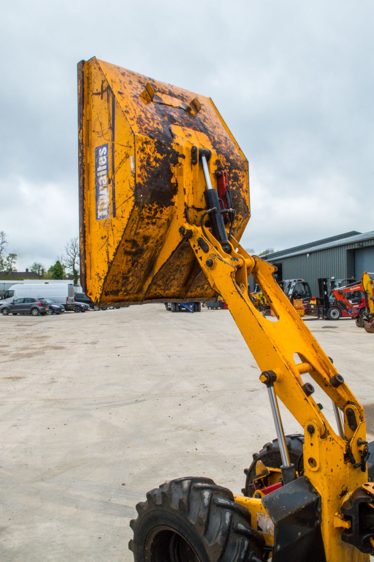 Thwaites 1 tonne hi-tip dumper Year: 2008 S/N: 4838 Recorded Hours: 1201 - Image 15 of 21