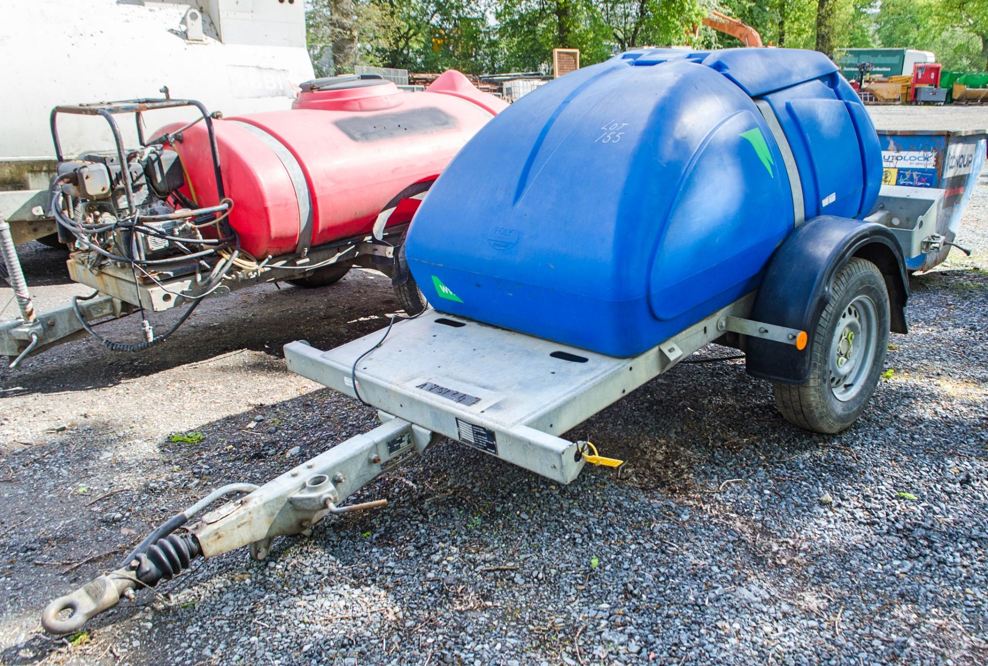 Western 1000 litre fast tow water bowser A751247