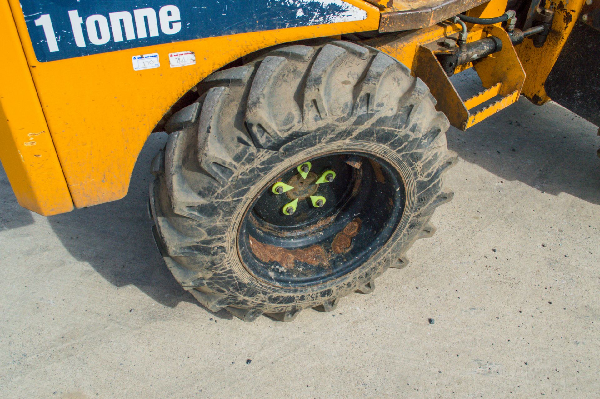 Thwaites 1 tonne hi-tip dumper Year: 2014 S/N: 17C7369 Recorded Hours: 1684 A634832 - Image 10 of 22