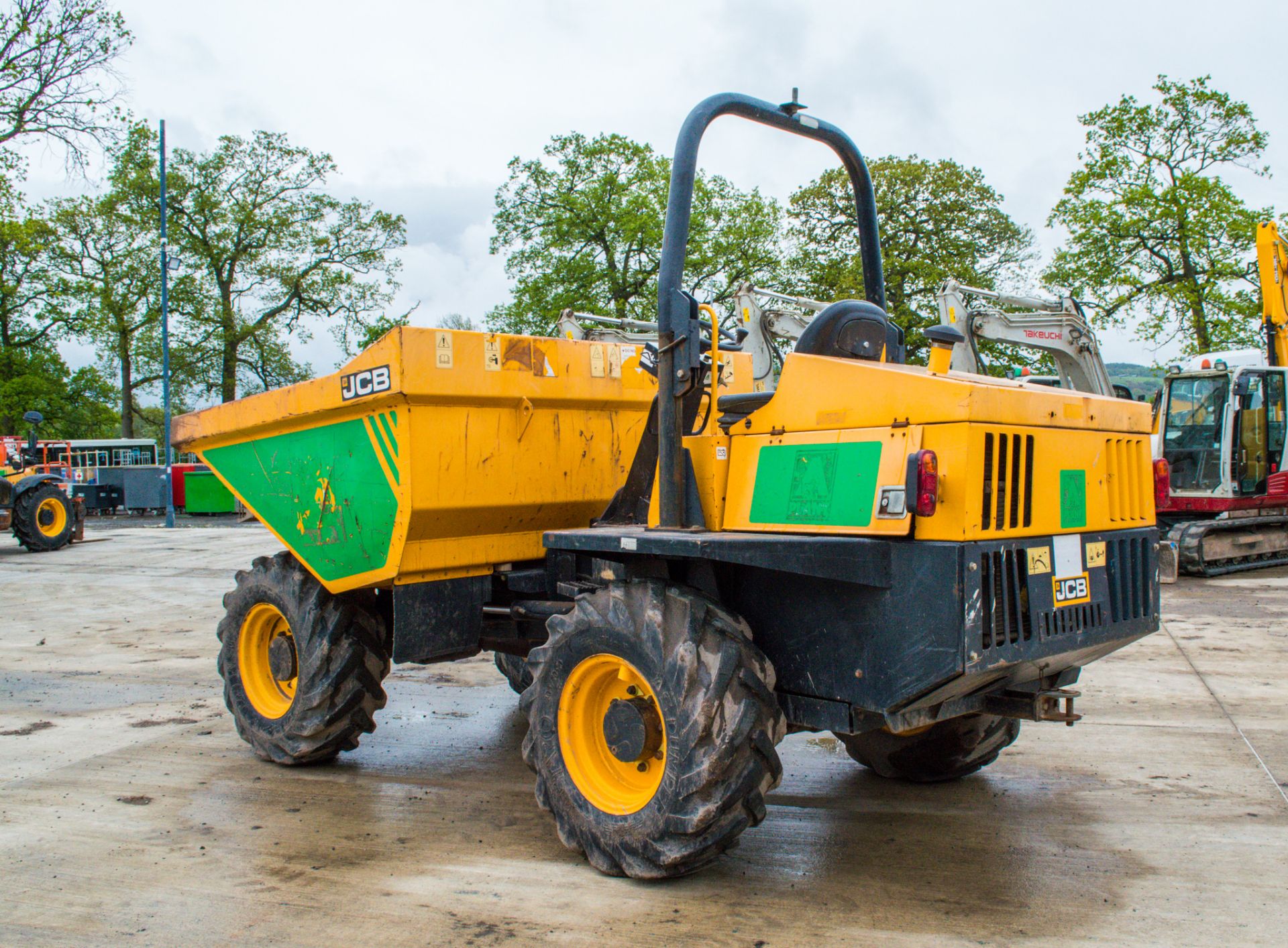 JCB 6T 6 tonne straight skip dumper Year: 2015 - Image 4 of 23