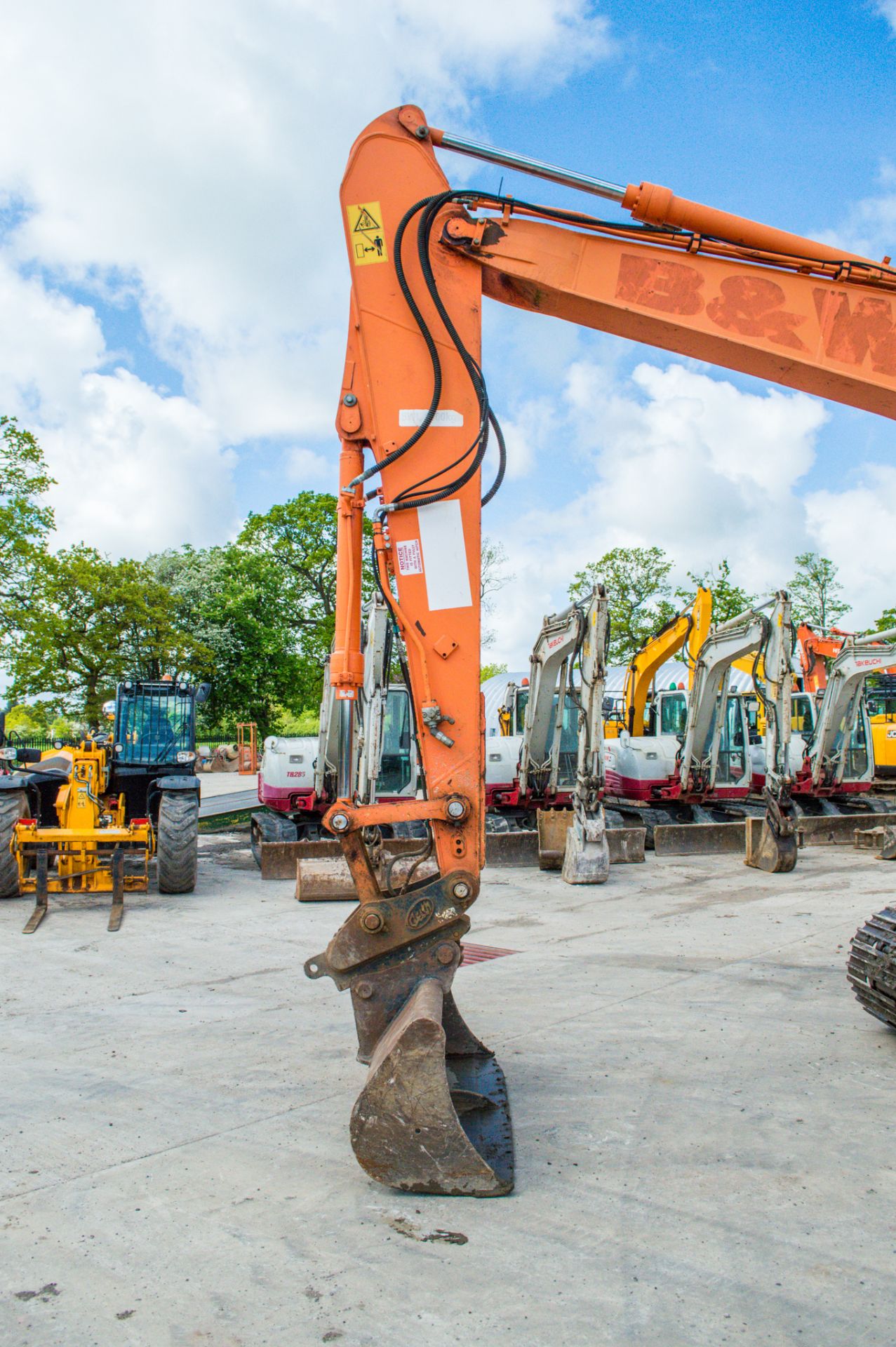 Doosan DX140LC 14 tonne steel tracked excavator Year: 2012 S/N: 50792 Recorded Hours: 88898 (Clock - Image 14 of 22