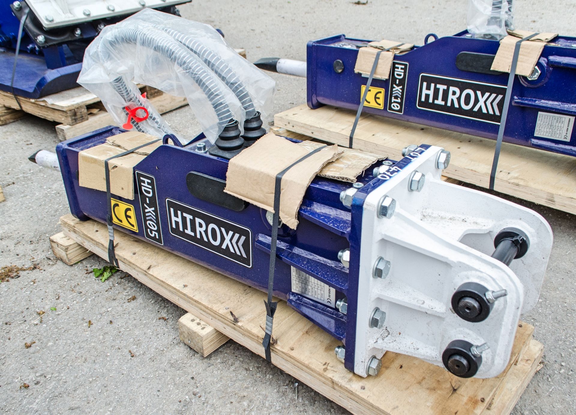 Hirox HD-X05 hydraulic breaker to suit 0.5 to 1.5 tonne excavator ** New & Unused ** - Image 2 of 4