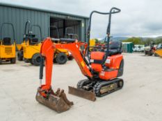Kubota K008-3 0.8 tonne rubber tracked micro excavator Year: 2018 S/N: 31069 Recorded Hours: 663
