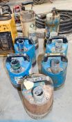 7 - submersible water pumps ** All with cords cut off ** CW