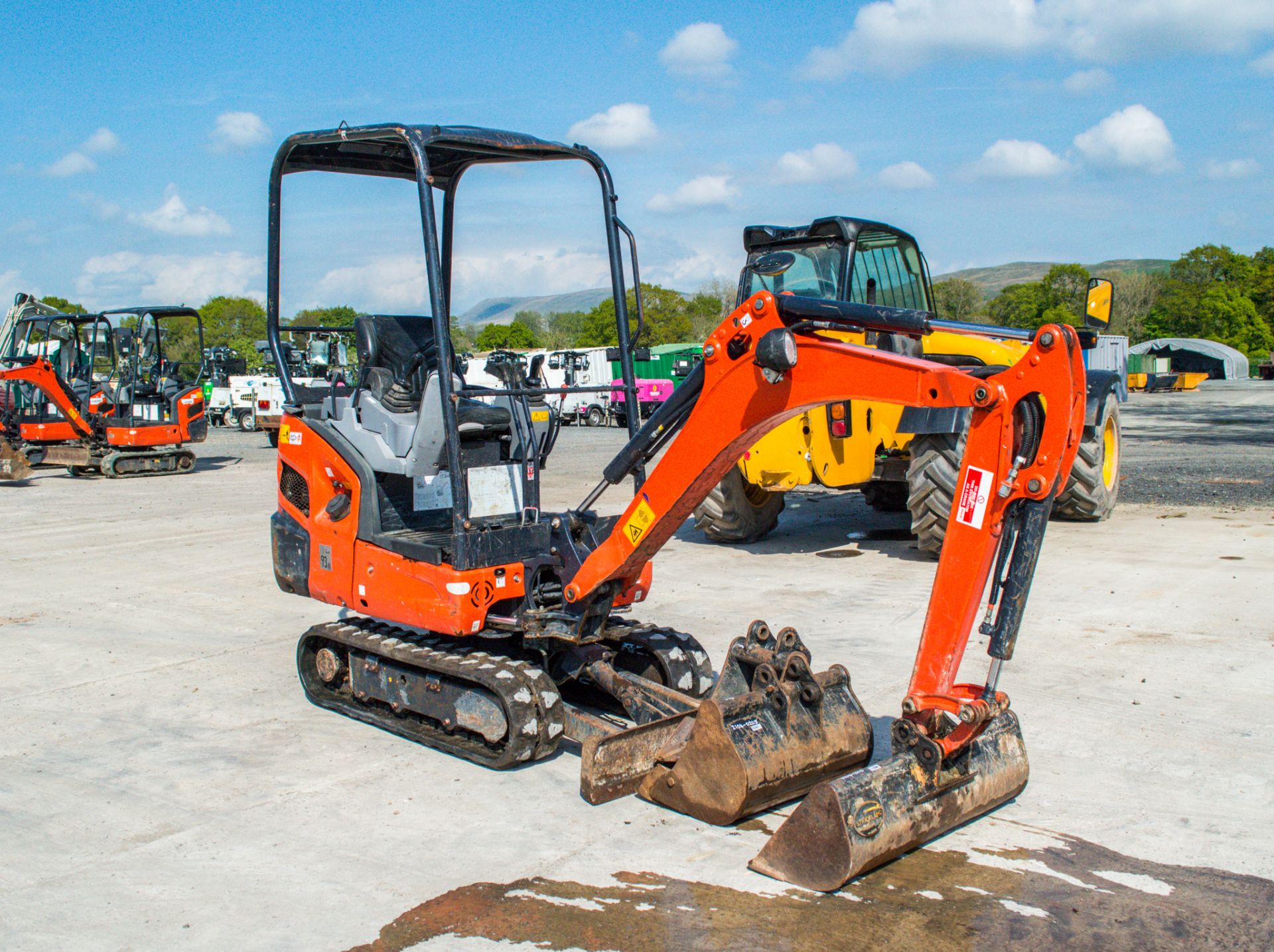 Kubota KX015-4 1.5 tonne rubber tracked mini excavator Year: 2018 S/N: 63480 Recorded Hour: 937 - Image 2 of 20