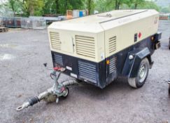 Doosan 773/10/53 diesel driven fast tow mobile air compressor Year: 2016 S/N: 543659 Recorded hours: