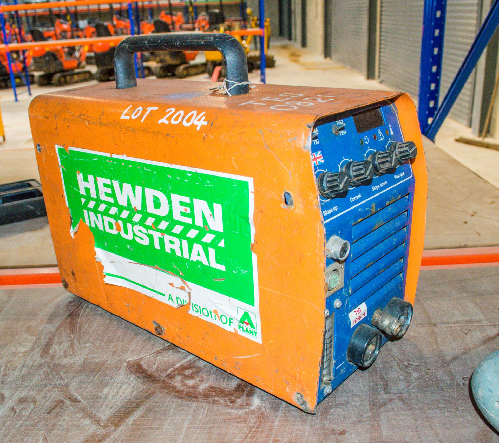 Newarc 110v tig welder TES0821 ** No leads **