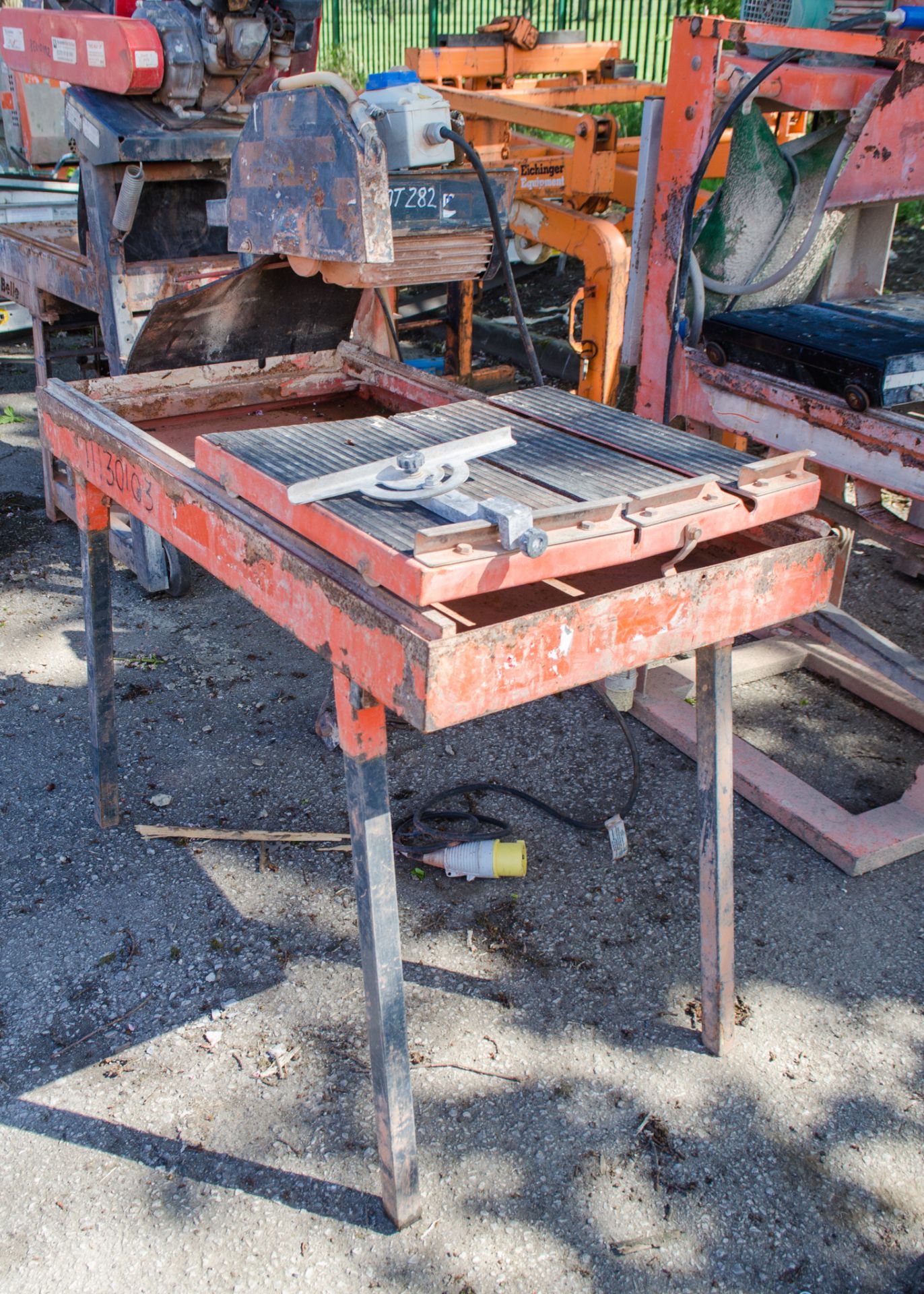 Belle BC350 110v site saw bench 1130103