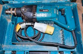 Makita 8406 110v hammer drill c/w carry case 14043050