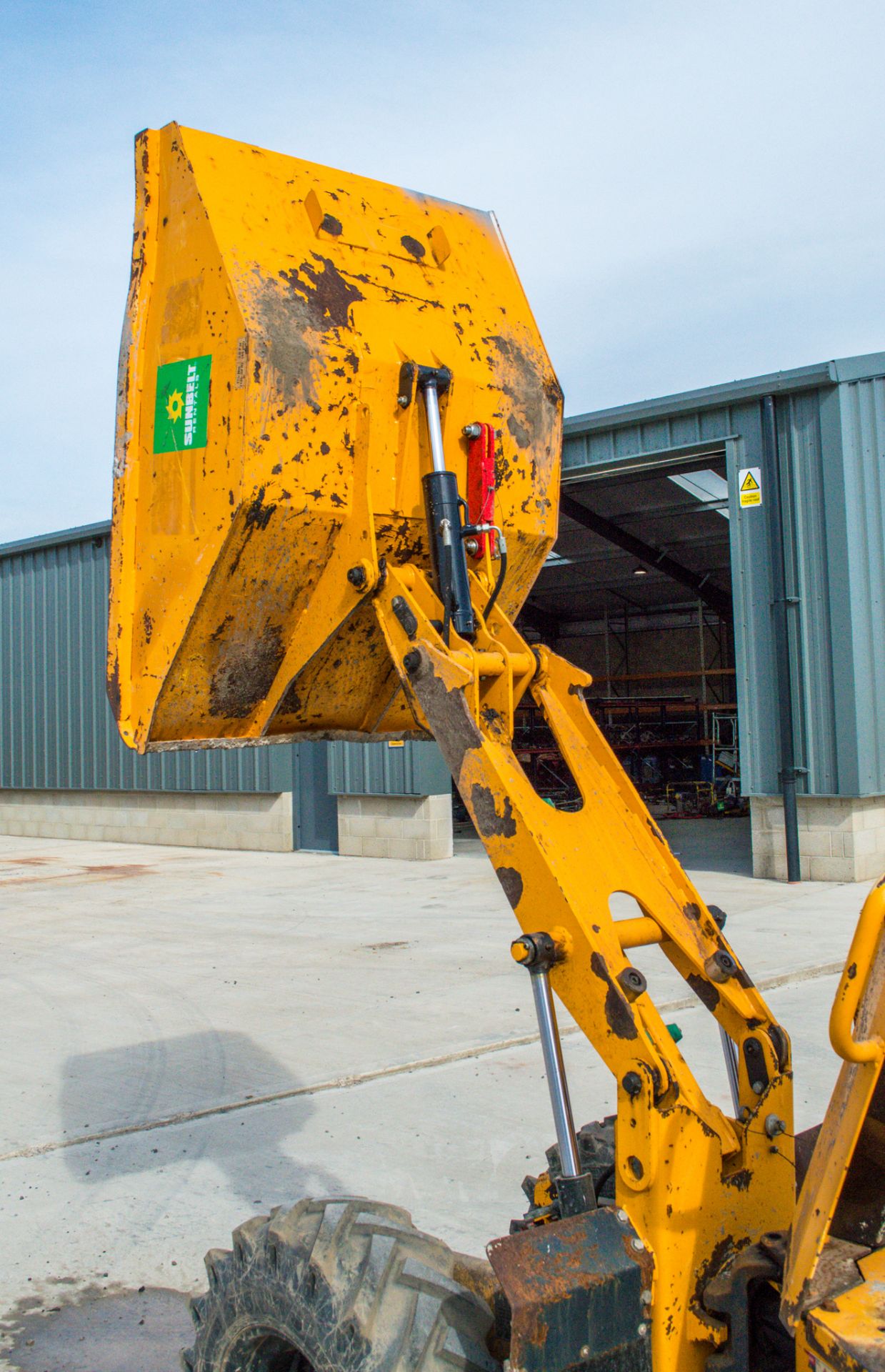 Thwaites 1 tonne hi-tip dumper Year: 2014 S/N: 17C7369 Recorded Hours: 1684 A634832 - Image 17 of 22