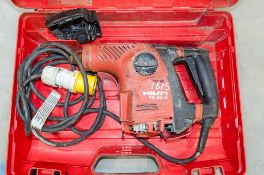 Hilti TE30C 110v rotary hammer drill for spares c/w carry case CW50292