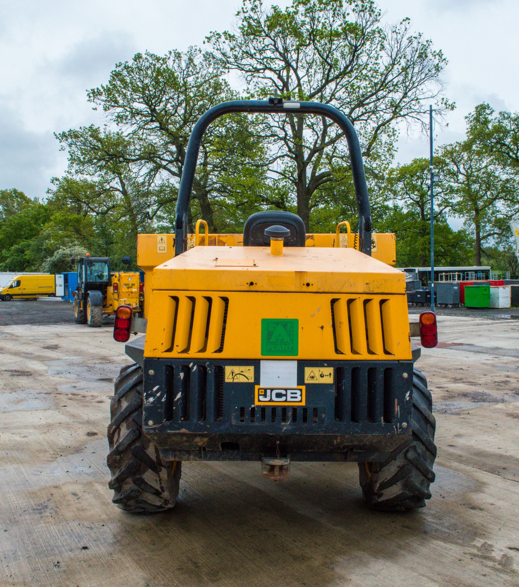 JCB 6T 6 tonne straight skip dumper Year: 2015 - Image 6 of 23