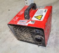 240v fan heater ** Cord cut off ** F0227067