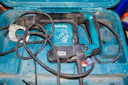 Makita HR3210C 110v SDS rotary hammer drill c/w carry case ** Cord cut **