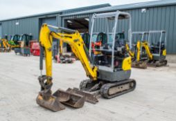 Wacker Neuson EZ17 1.7 tonne rubber tracked mini excavator Year: 2018 S/N: L03223 Recorded Hours: