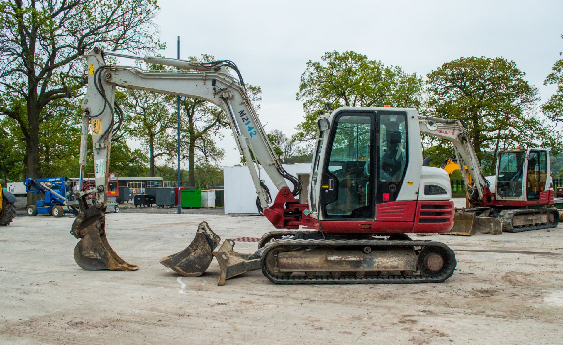 Takeuchi TB290 8.5 tonne rubber tracked excavator Year: 2016 S/N: 200427 Recorded Hours: 6088 Air - Image 7 of 24