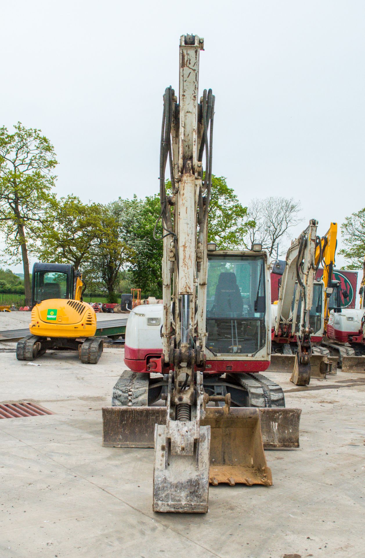 Takeuchi TB290 8.5 tonne rubber tracked excavator Year: 2015 S/N: 200107 Recorded Hours: 7596 Air - Image 5 of 24