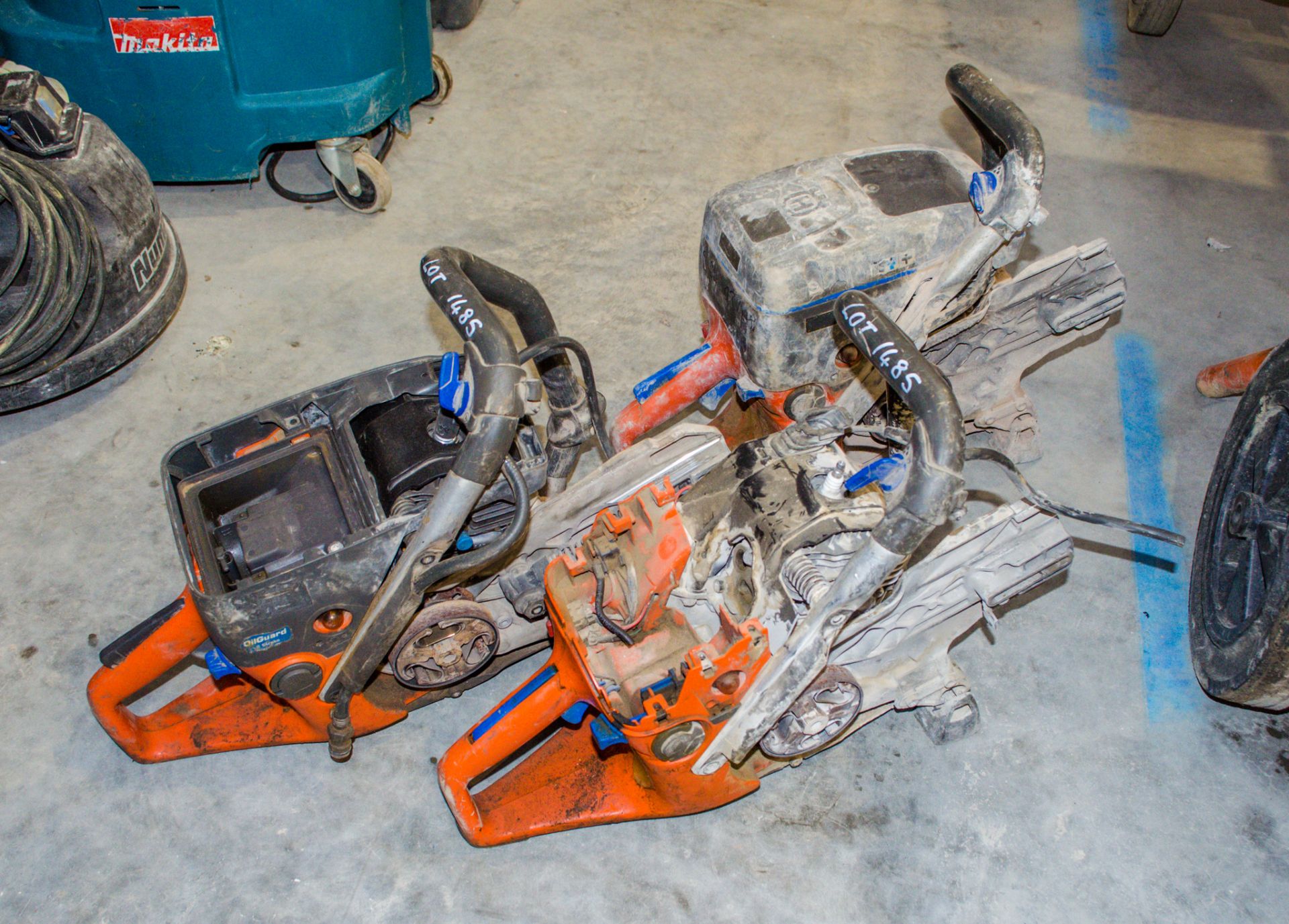 3 - Husqvarna K760/770 petrol driven cut off saws for spares - Image 2 of 2