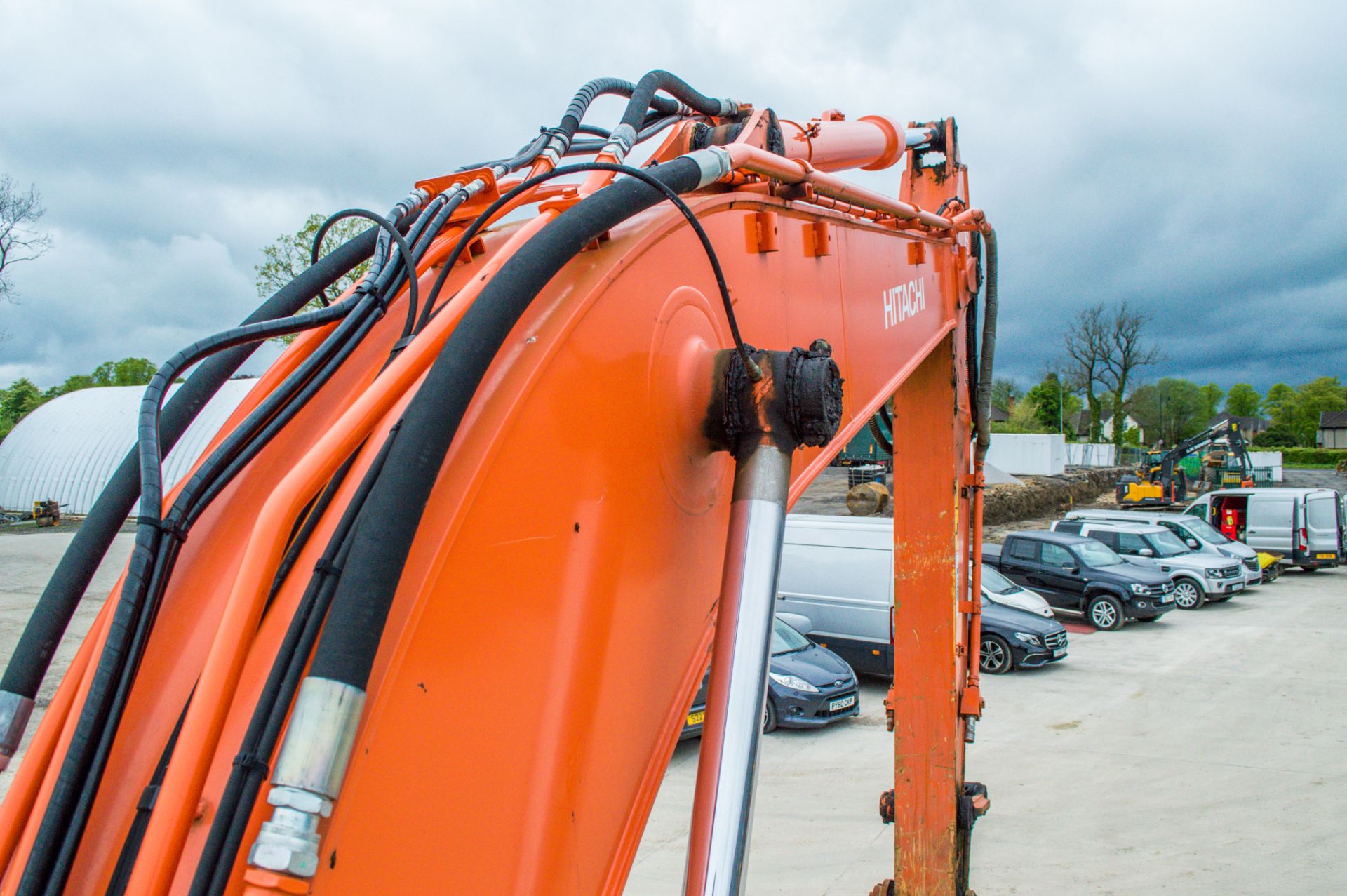 Hitachi ZX 210 LC 21 tonne steel tracked excavator Year: 2015 S/N: 303730 Recorded hours: 5549 Air - Image 12 of 22