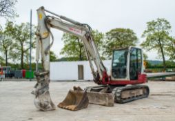 Takeuchi TB290 8.5 tonne rubber tracked excavator Year: 2015 S/N: 200107 Recorded Hours: 7596 Air