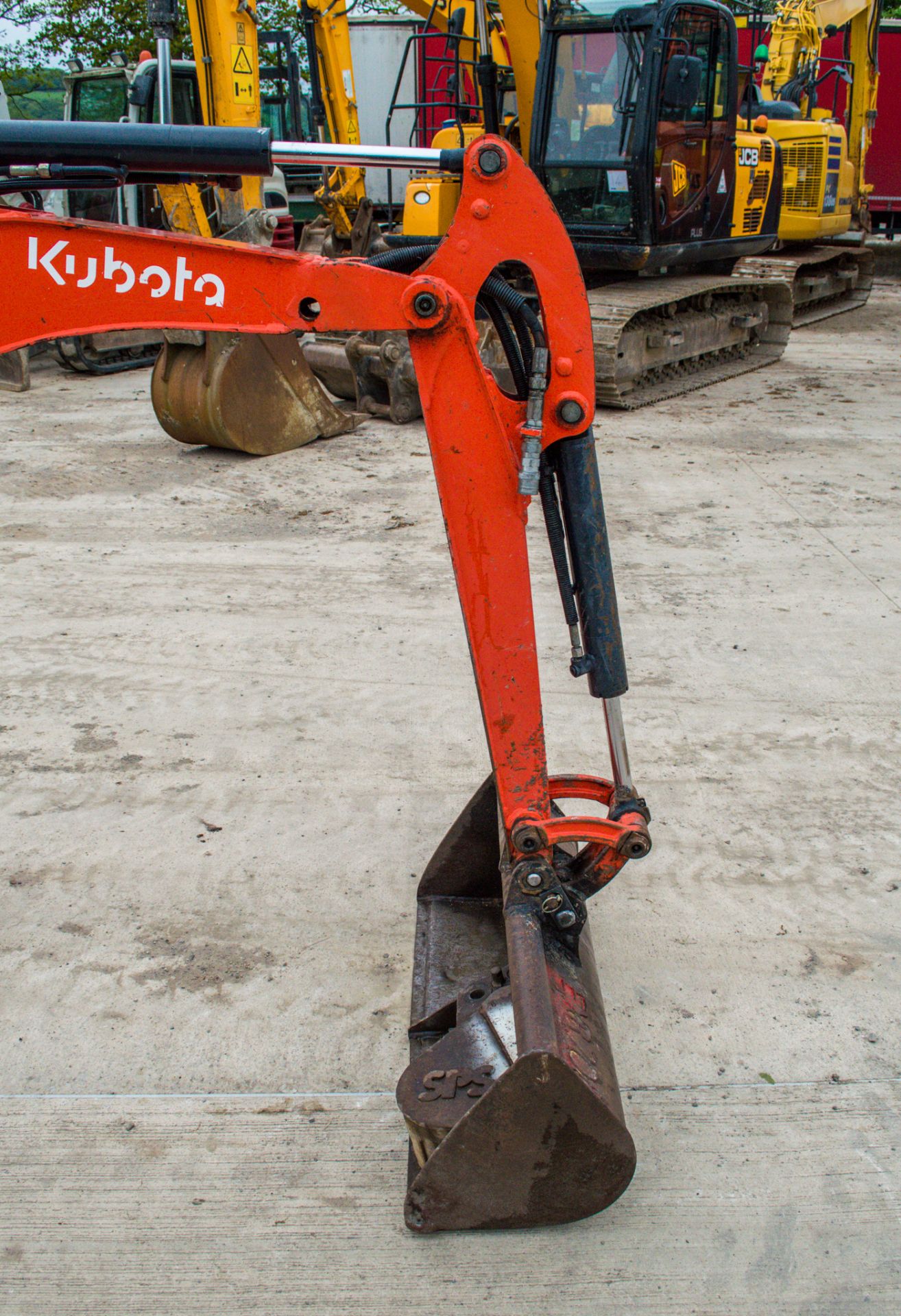 Kubota KX015-4 1.5 tonne rubber tracked mini excavator Year: 2015 S/N: 58351 Recorded Hour: 2561 - Image 12 of 21