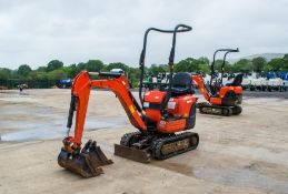 Kubota K008-3 0.8 tonne rubber tracked micro excavator Year: 2018 S/N: 31088 Recorded Hours: 859