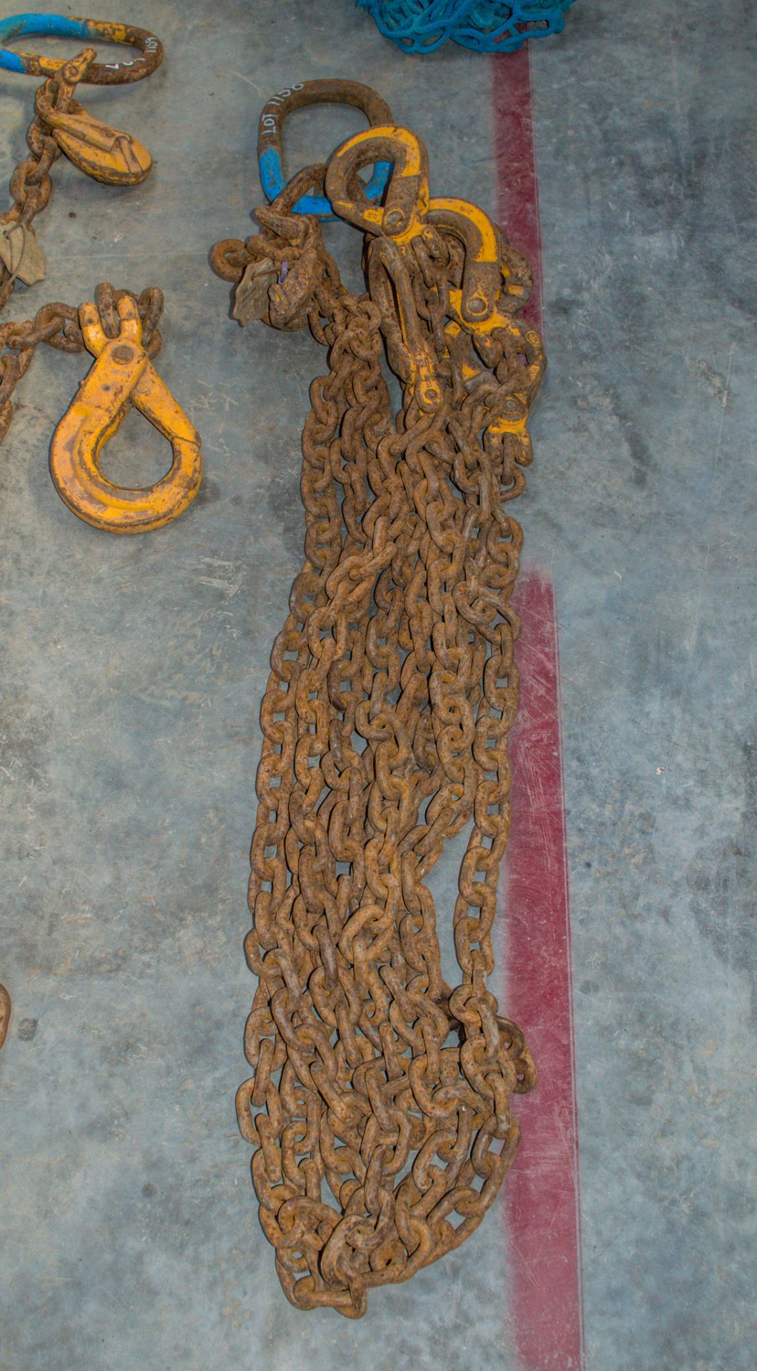 4-leg 10mm Grade 8 lifting chain