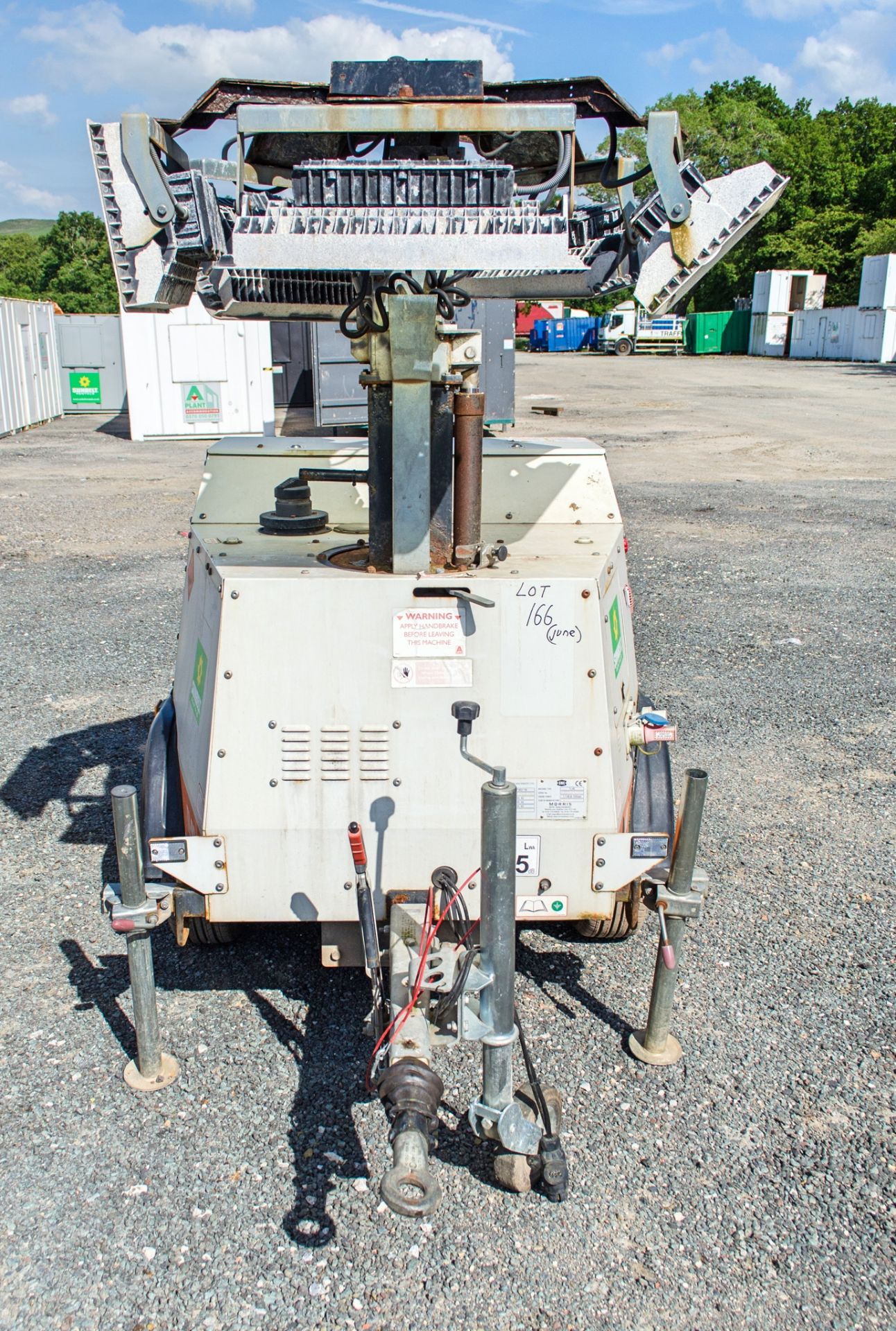 SMC TL90 diesel driven 5 head LED mobile lighting tower Year: 2015 S/N: T901511879 Recorded Hours: - Image 3 of 7