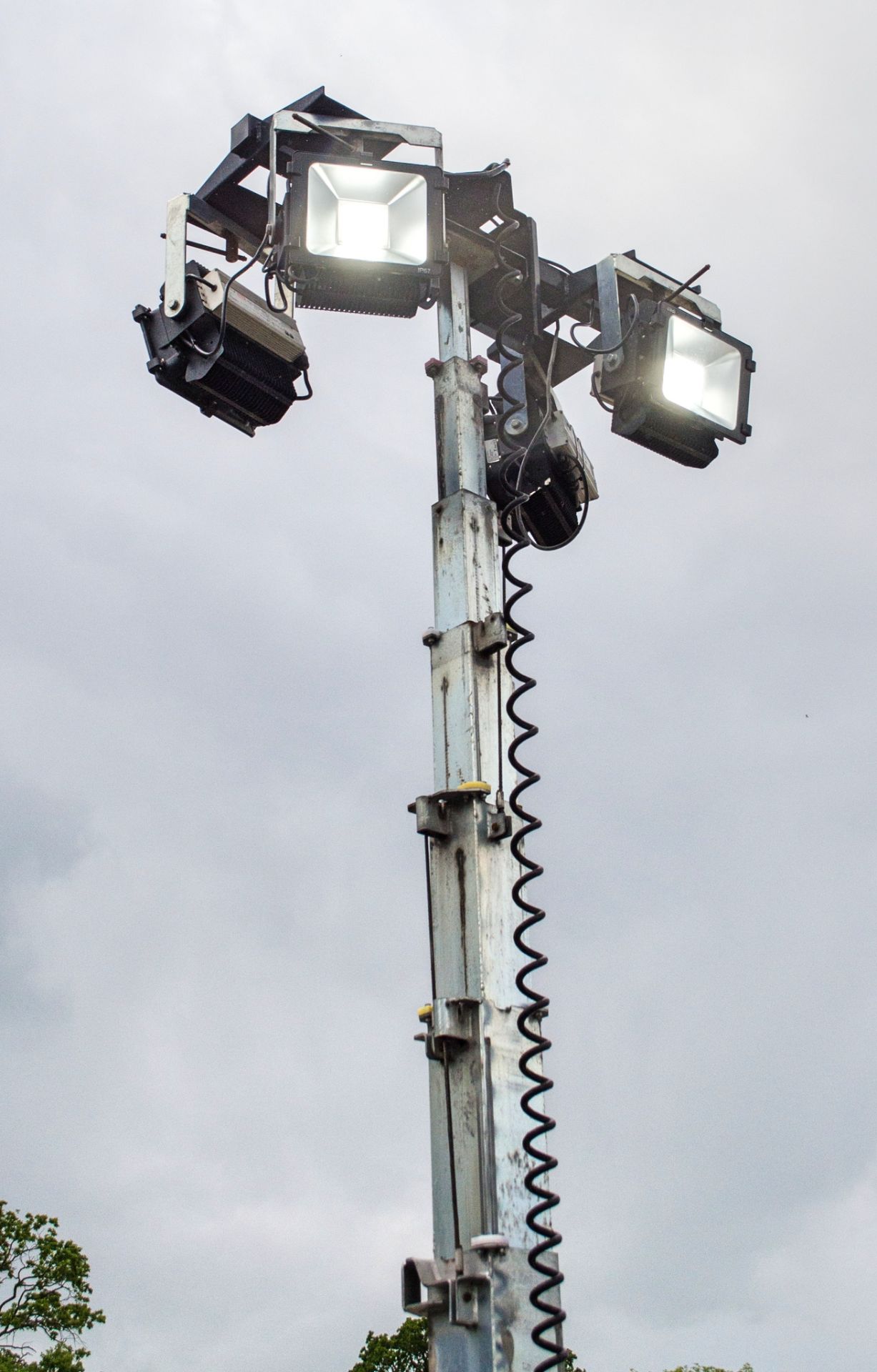 SMC TL-90 diesel LED mobile lighting tower Year: 2016 S/N: T901613284 Recorded Hours: 276 A749540 - Image 4 of 7