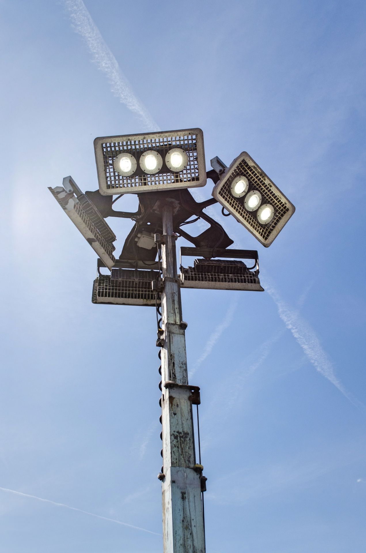 SMC TL90 diesel driven 5 head LED mobile lighting tower Year: 2015 S/N: T901511890 Recorded Hours: - Image 5 of 7