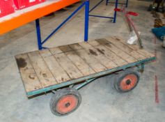 4 wheel turntable warehouse trolley 0604162