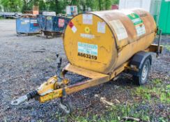 Trailer Engineering 950 litre fast tow mobile bunded fuel bowser c/w 12v electric pump, delivery